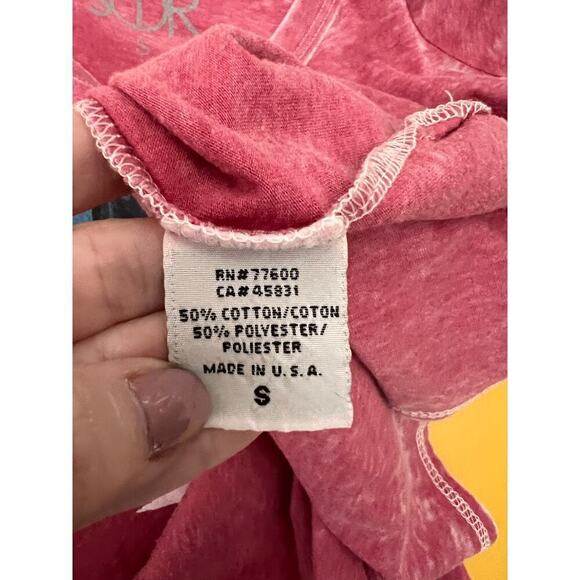 Chaser The Police Synchronicity Pink Short Sleeve Graphic 80s Band Tee Size S - Picture 4 of 6